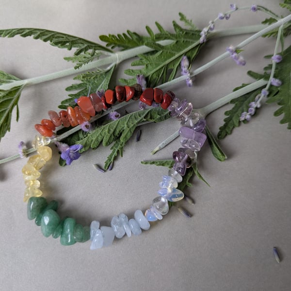 Chakra Balancing Bracelet for physical and emotional well-being 