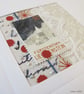 MIXED MEDIA CHRISTMAS CARD WINTER CHRISTMAS - Image 2