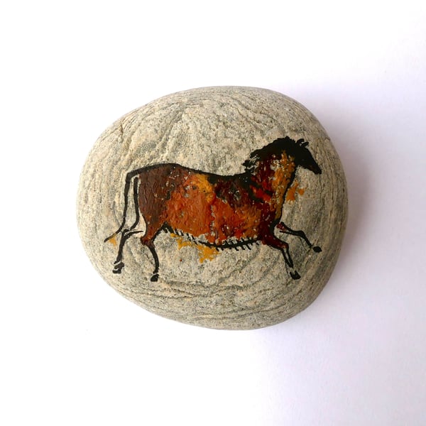 Cave Stone - Prehistoric Horse from Lascaux - MADE TO ORDER