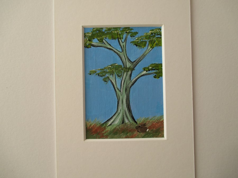 ACEO Rabbit aceo Summer