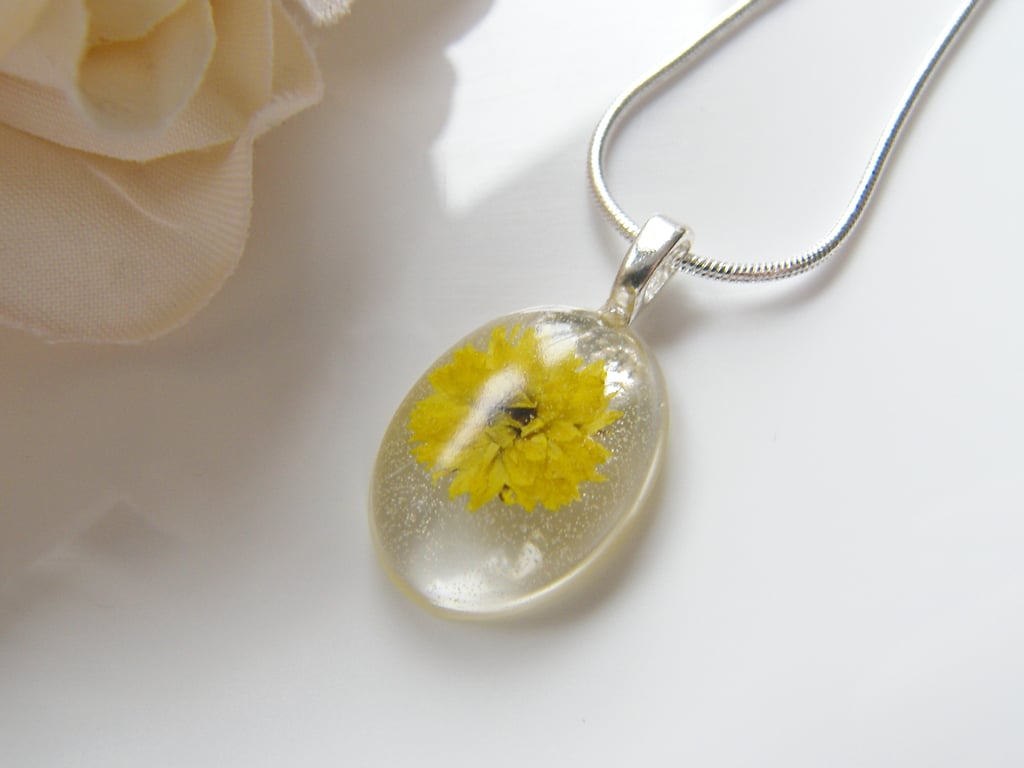  Flower Necklace - Wearable Art - SUNFLOWER