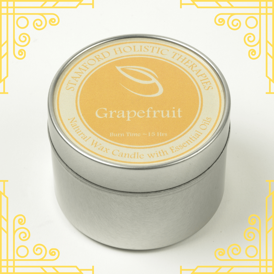 Grapefruit Aromatherapy Tin Candle