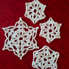Snowflake kit for crochet