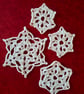 Snowflake kit for crochet
