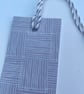 Pretty flowers and basket weave bookmark - Image 4