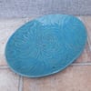 Oven to table serving dish bowl hand thrown stoneware pottery