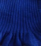 Hand Knitted Girls Navy Sparkle Peplum Cardigan with Faux Fur Trim Age 2-4 - Image 8
