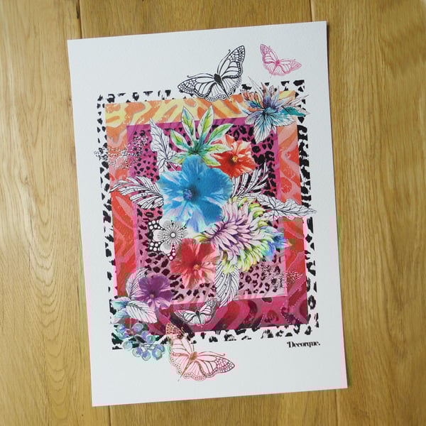 Hot Skin A4 Art Print