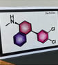 Sertraline SSRI Greetings Card (large)
