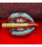 Handmade epoxy resin fridge magnet 'lips'. - Image 4