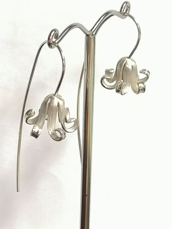 Hyacinth ear rings hand made from Sterling Silver