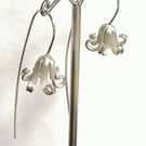 Hyacinth ear rings hand made from Sterling Silver