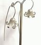 Hyacinth ear rings hand made from Sterling Silver - Image 1
