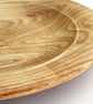 Hand Turned Ash Serving Platter - Image 4