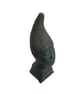 Benin bronze Iyoba bust, african queen mother statue, nigerian tribal art, - Image 6