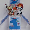Boys 1st Birthday Card with Cute Animals