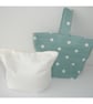 Door Stop Blue Polka Dot Dots Doorstop Filled - Image 7