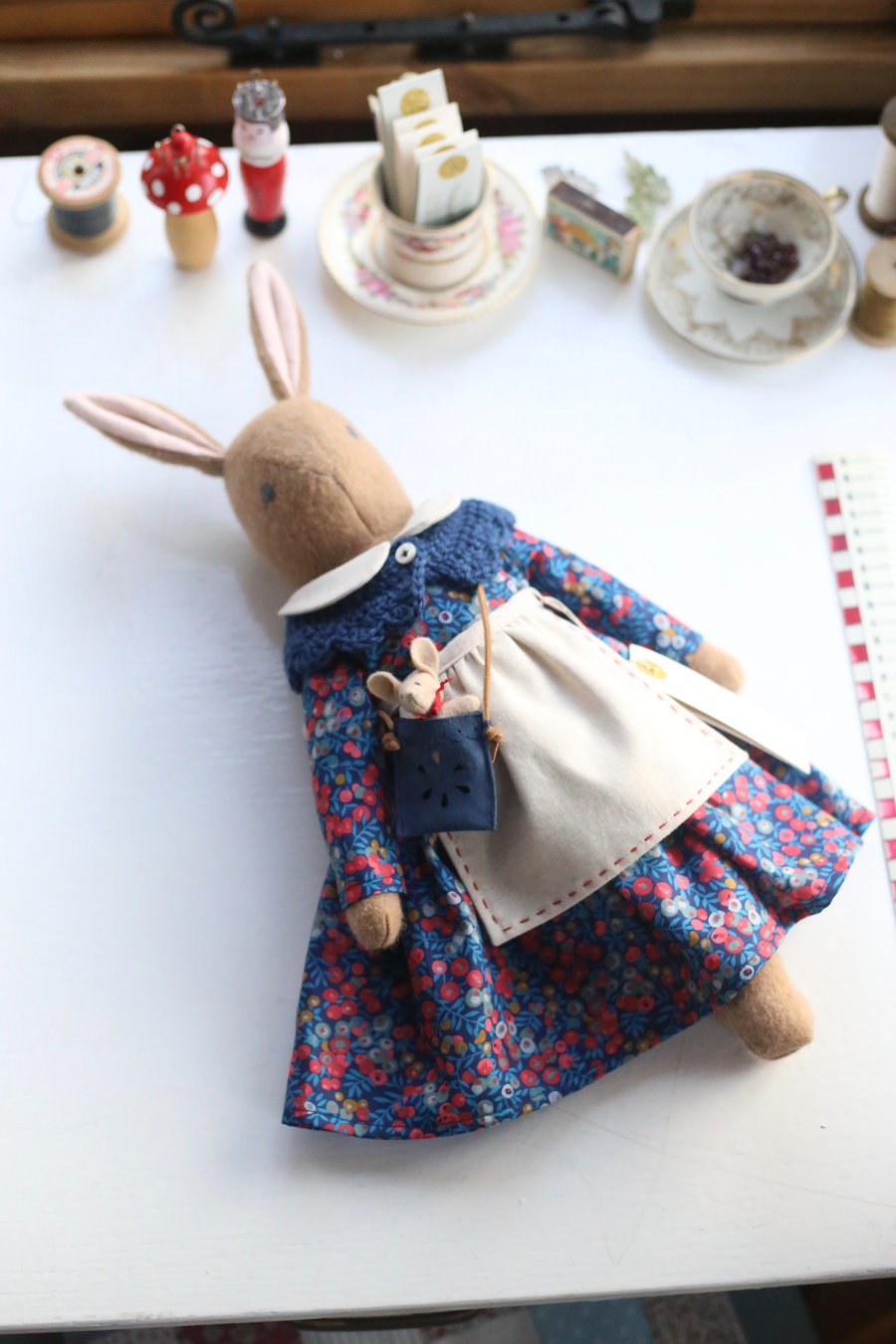 Heirloom Liberty Bunny reserved for Janine