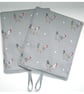 Rayburn 200 300 400 Pair of Hob Lid Mat Covers 2 x Chicken Cover Sophie Allport - Image 2