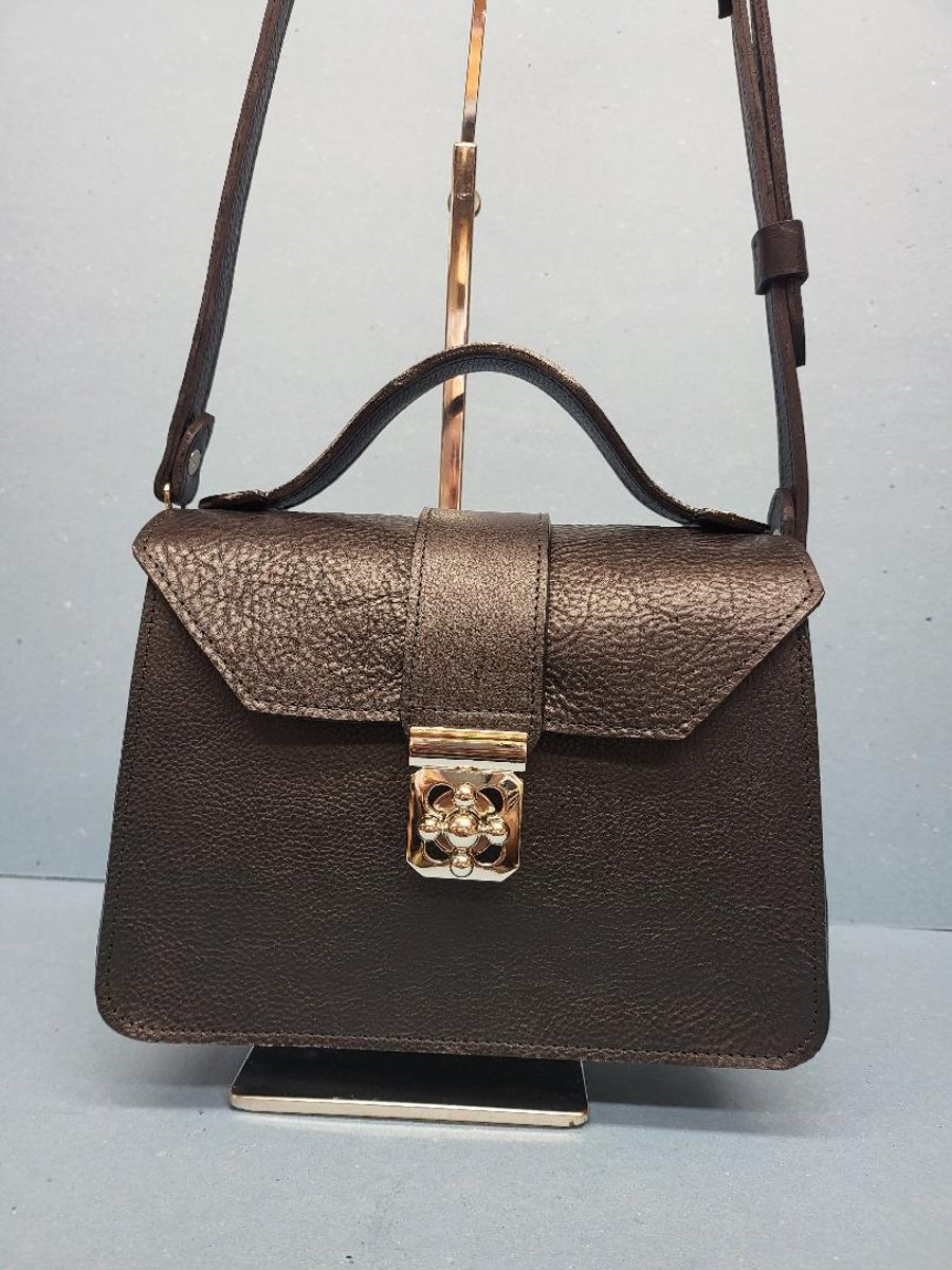 Ladies Hand bag Balck pearl