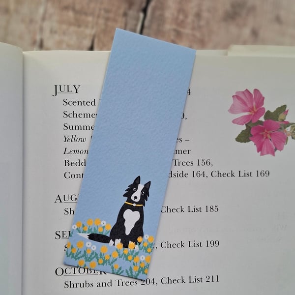  Border Collie Bookmark