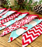 Handmade Polar Bear Bunting (Blue) - Handmade Fabric Garland - Image 9