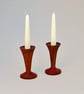 A pair of candlesticks - Image 2