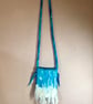 Perfectly Imperfect Blue Felted Handbag