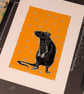 'Rattus Rattus' Lino Print  - Image 4