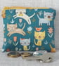 Small purse, coin purse, cats - Image 3