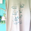 Happy Dogs t-shirt by Jo Brown-cute-sausage-dogs 