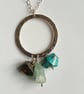 Acquamarine and Turquoise Necklace  - Image 3