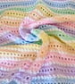 Crochet Pattern - Rainbow Baby Blanket Pattern - Image 3