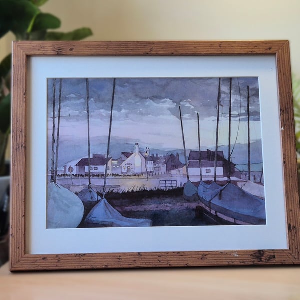 Mudeford Quay - A4 Print