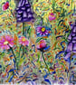 Original Wildflowers Watercolour - Image 4