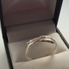 Silver Wrap Twig Ring