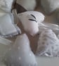 Heart. Hanging decoration. Fabric heart. Ref 499