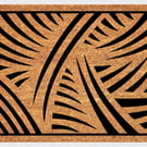 Abstract Pattern Door Mat - Abstract Pattern Welcome Mat - 3 Sizes