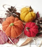 Farmhouse squashes - Fall wedding table - Knitted wreath pumpkins - Image 1