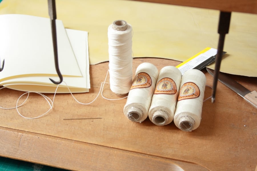 Bookbinding Thread, Professional Non-dyed Linen Thread, Different Sizes