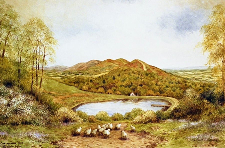 Malvern Resevoir. Signed Special Edition Print 