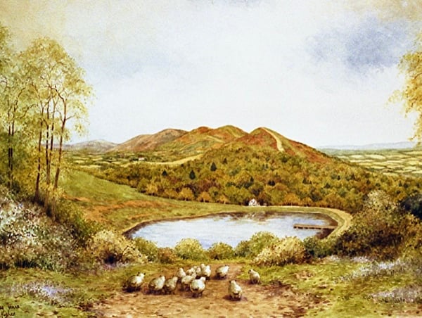 Malvern Resevoir. Signed Special Edition Print 