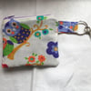 Sweet Little Coin Clip Purse, Clip Key Holder, Zip Coin Purse, Gift Idea.