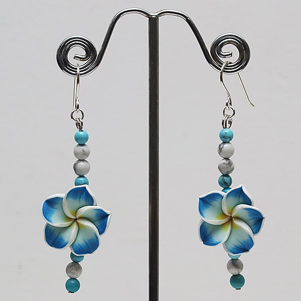 Turquoise Blossom Earrings