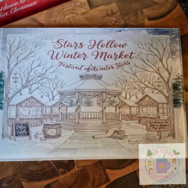 Gilmore Girls Winter Festival Chopping Board