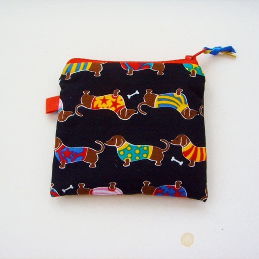 Little Daschunds Credit Card/Coin Purse