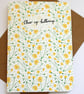 Cheer up buttercup card - Image 1