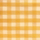 Yellow Gingham Linen-Cotton Fabric, Medium Weight, by the metre