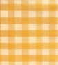 Yellow Gingham Linen-Cotton Fabric, Medium Weight, by the metre