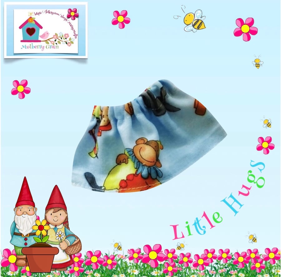 Circus Print Skirt to fit the Little Hugs dolls